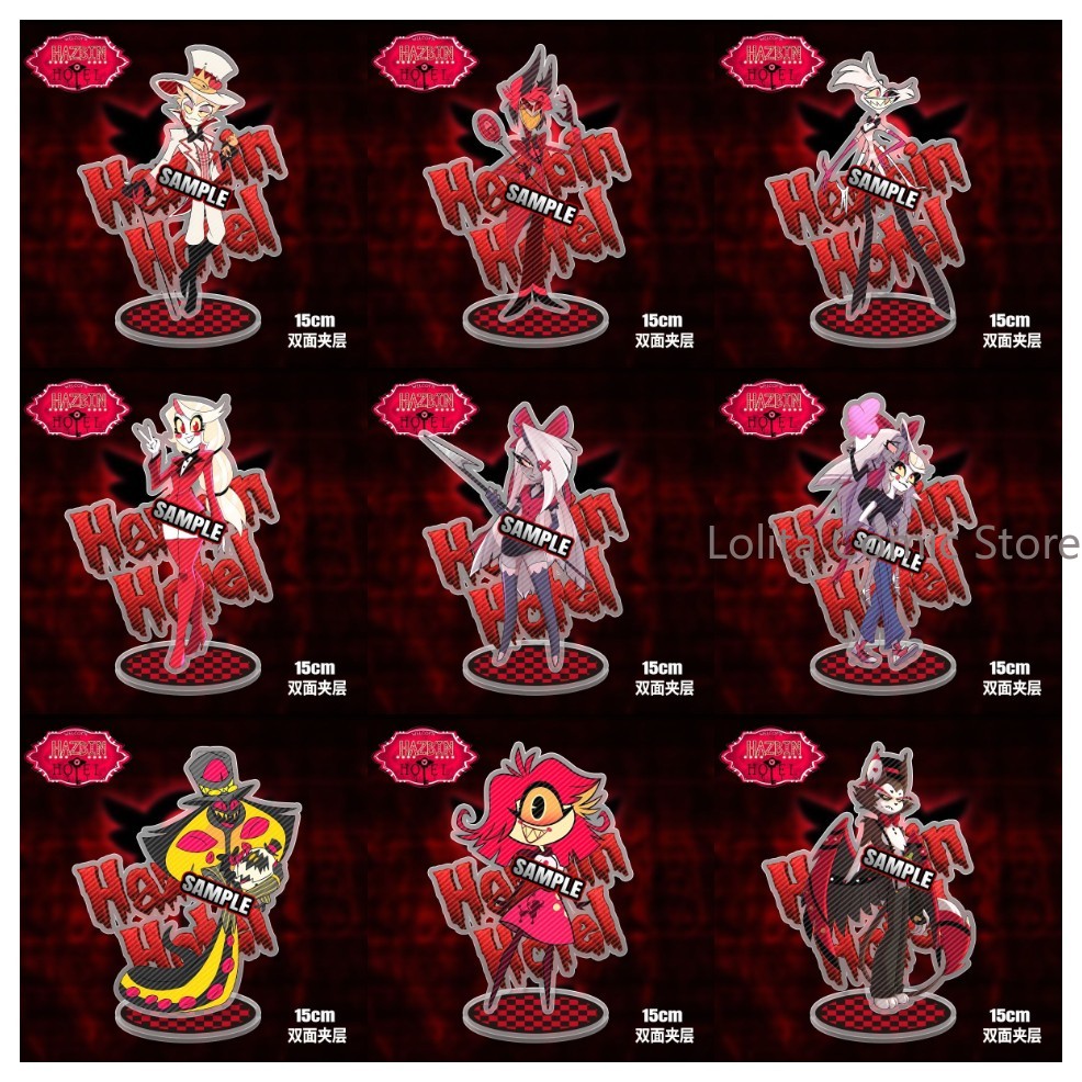 Photo Acrylic Block - Anime Hazbin Hotel Husk Pentious Akrilik