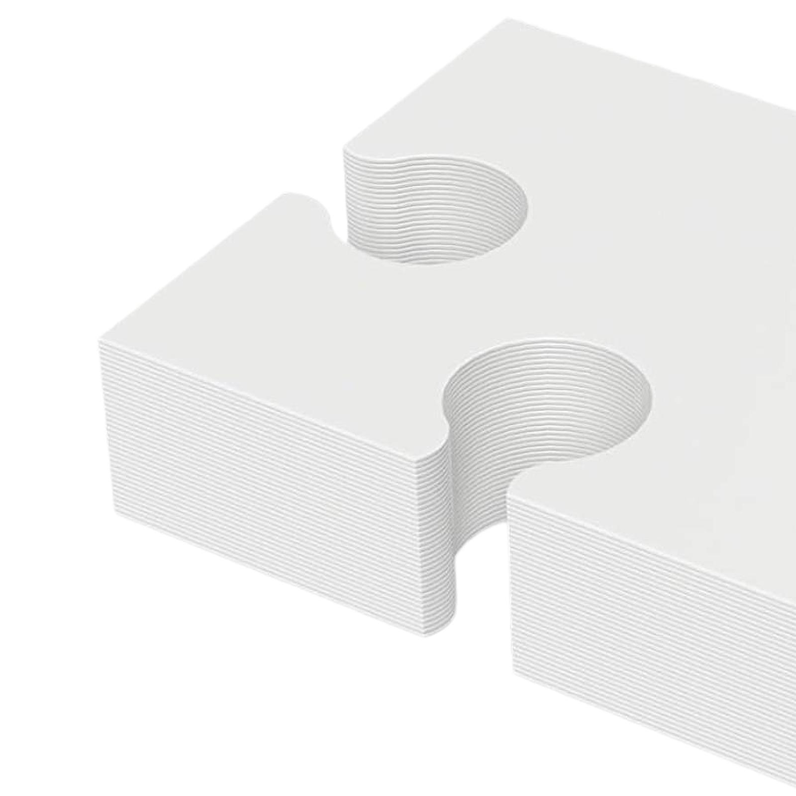 Puzzle Blank White - Beyaz Boş Çizim Bulmacaları Karton Parçalar