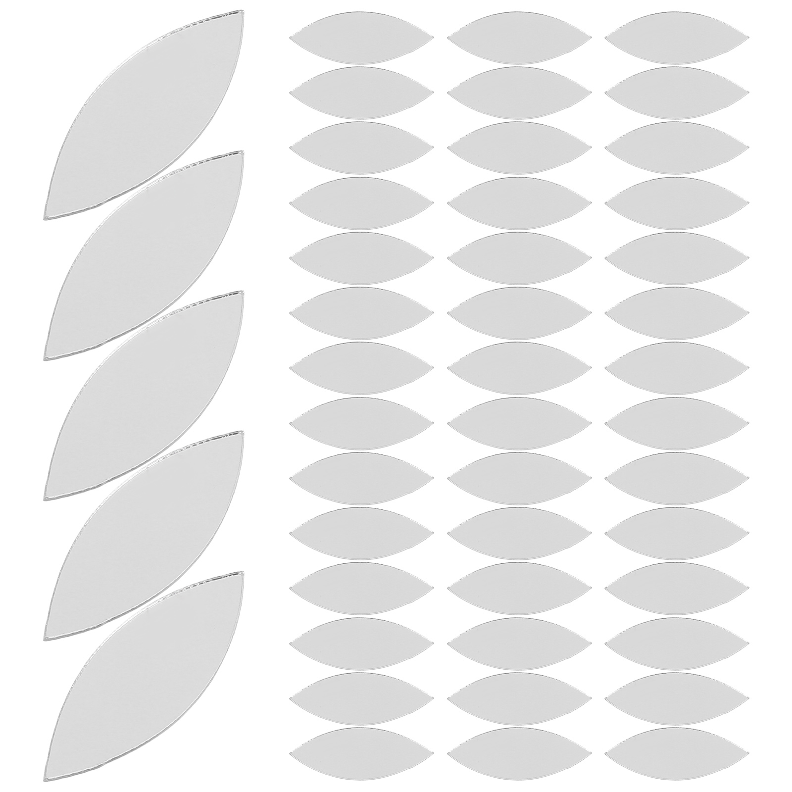 Ceramic Tile Blank - 150'li Ayna Etiket Küçük El Sanatları