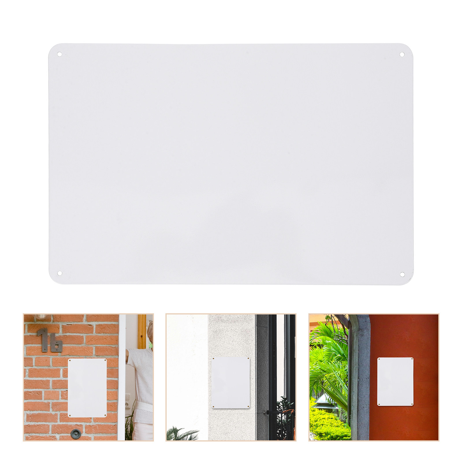 Yard Sign Blank - 2 adet boş Metal süblimasyon işaretleri