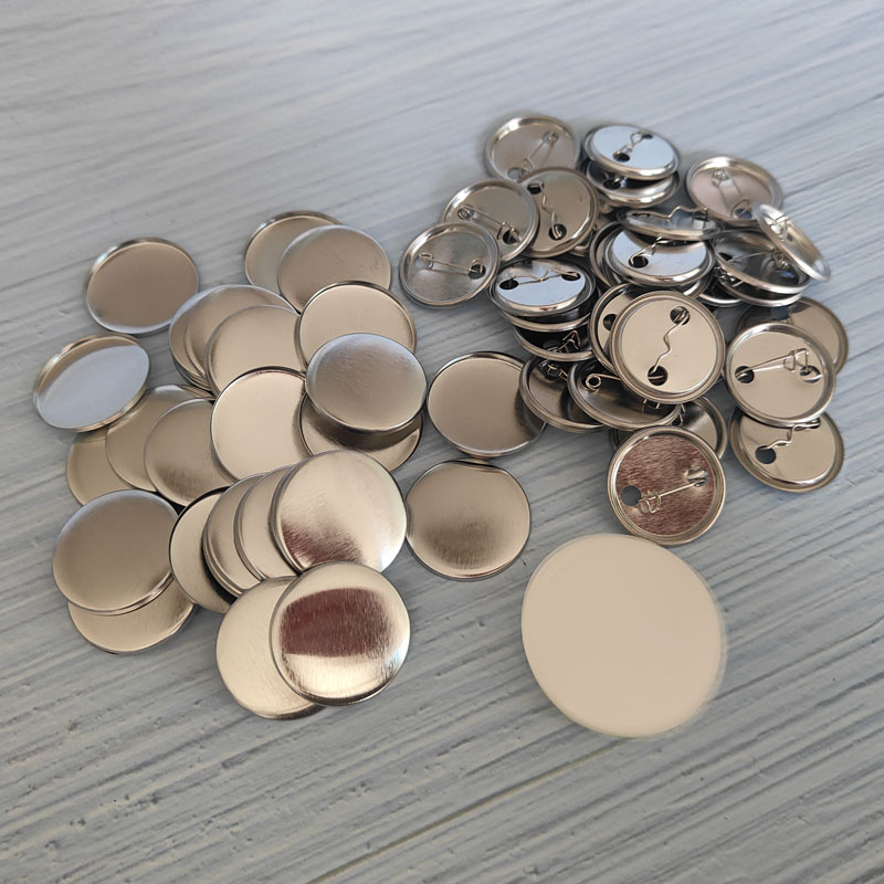 Button Badge Blank - 100 SET Boş Rozet İğnesi Düğmesi