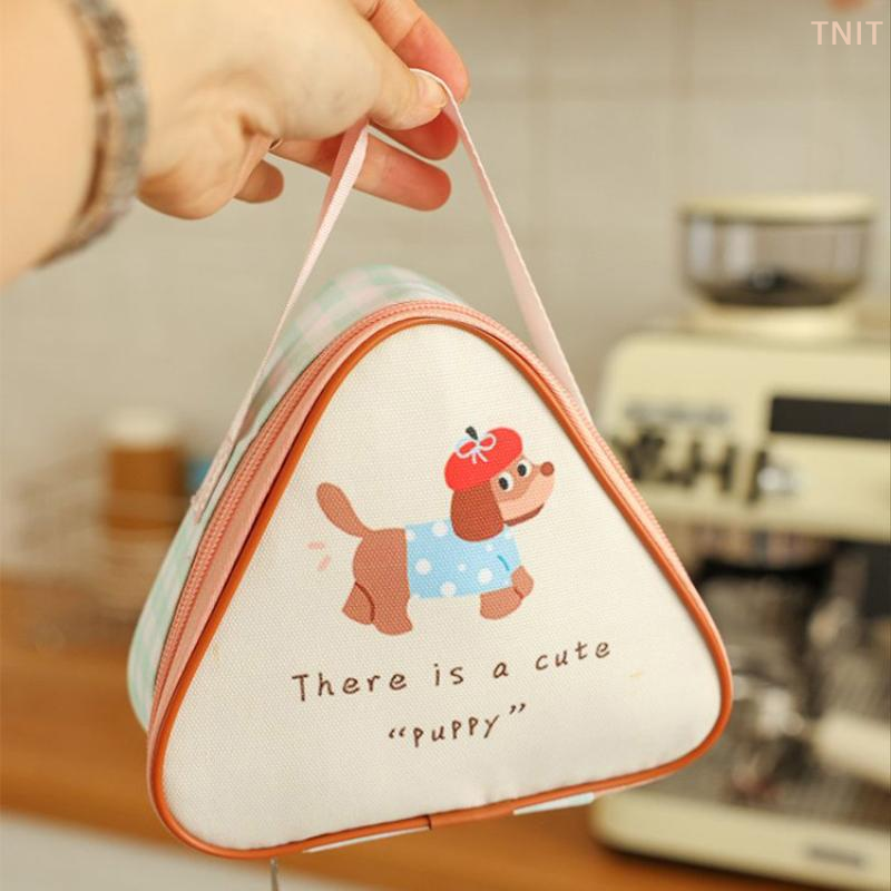 Tote Bag Sublimation - [J] Sevimli Karikatür Yalıtımlı Öğle Yemeği