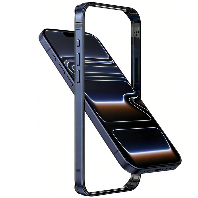 Metal Photo Panel - Alüminyum Metal Tampon İnce Kılıf iPhone