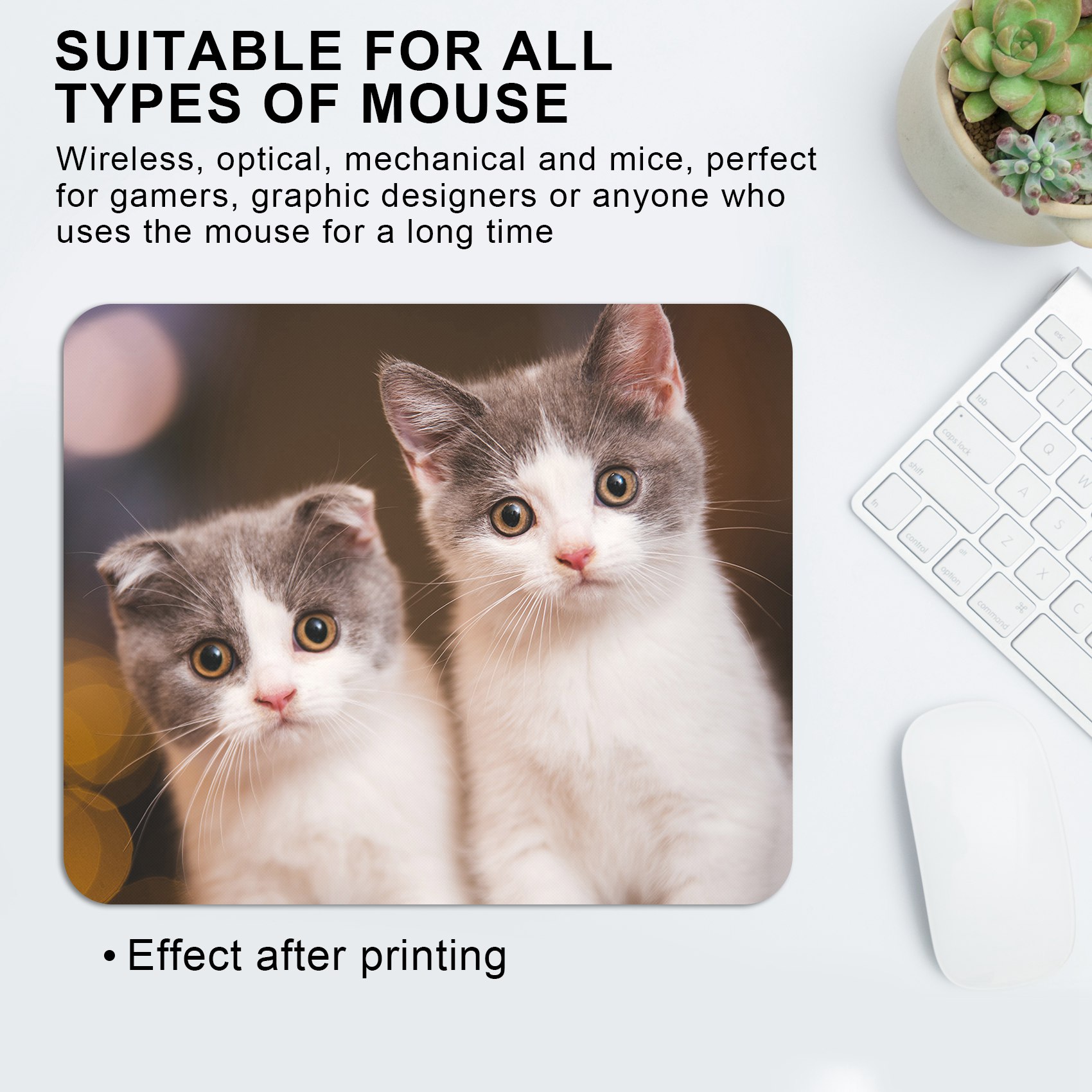 Mouse Pad Blank Sublimation - Klasik-10 Adet Süblimasyon Transferi Isı Pres