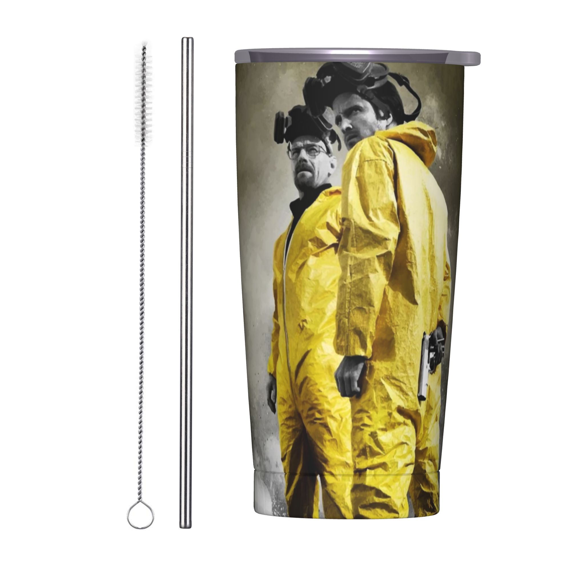 Tumbler 20Oz White - Breaking Bad Tumbler Vakumlu Yalıtımlı Walter