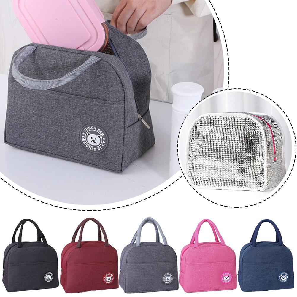 Tote Bag Sublimation - Yalıtımlı Öğle Yemeği Çantası Taşınabilir Termal