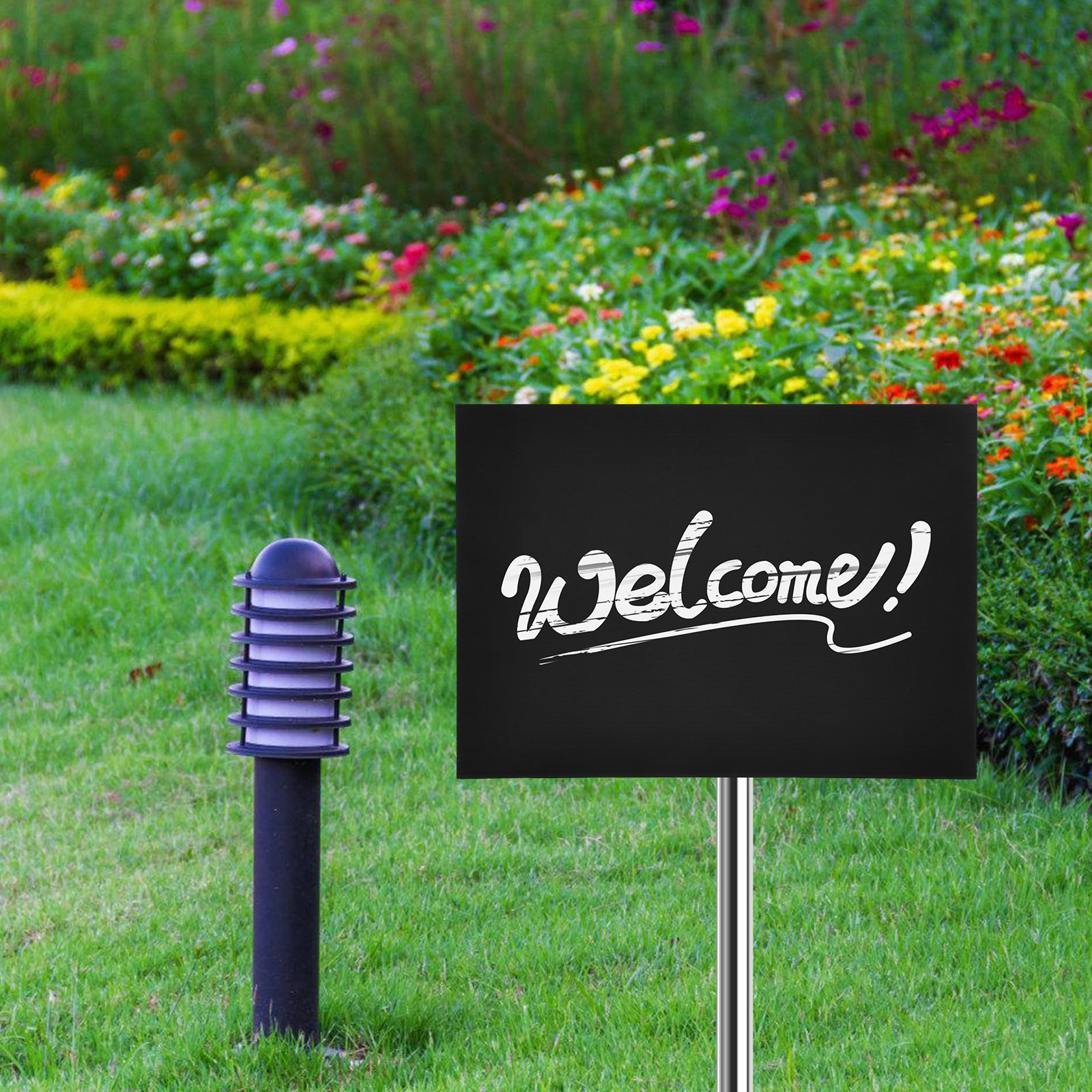 Yard Sign Blank - 2 Adet Boş Dış Mekan Bahçe