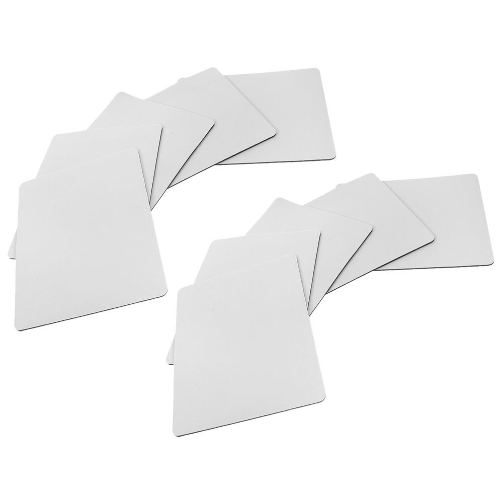 Mouse Pad Blank Sublimation - 10 Adet Büyük Kauçuk Tabanlı Kumaş