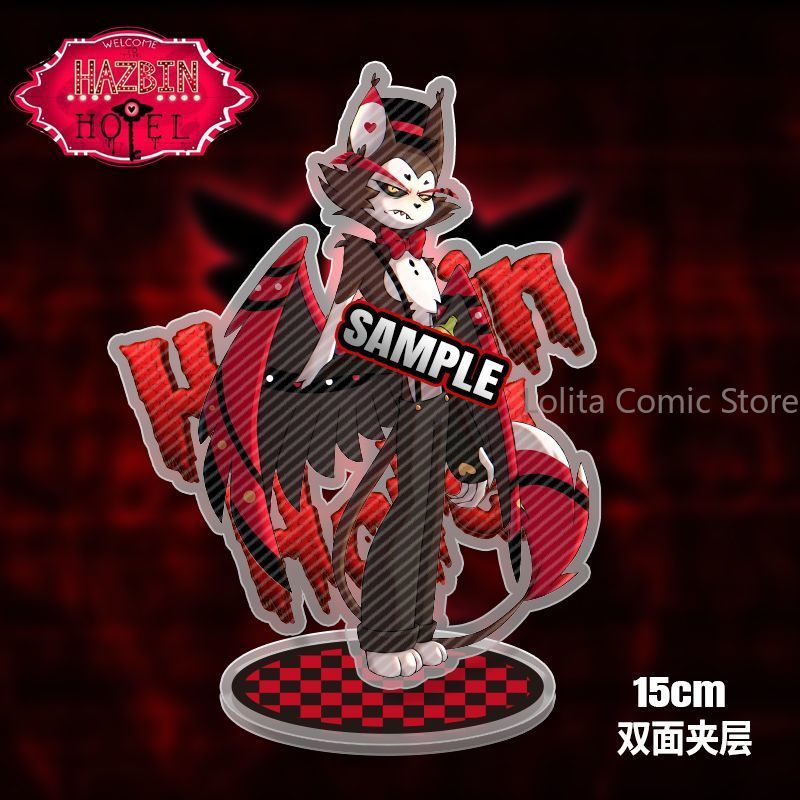 Anime Hazbin Hotel Husk Pentio - Photo Acrylic Block incelemesi ve fiyatı