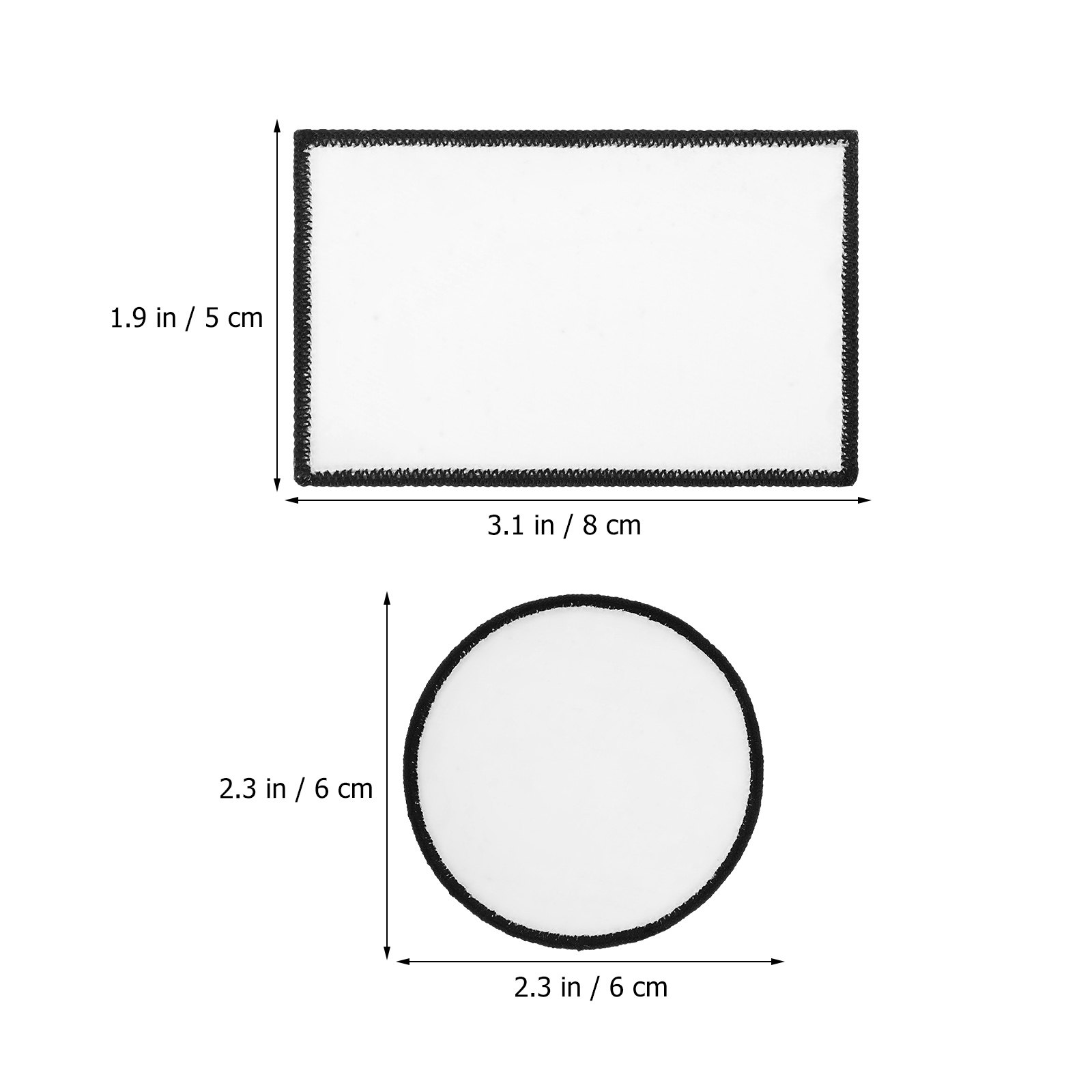 30 adet yapışkanlı boş yamalar - Hat Sublimation Blank incelemesi ve fiyatı