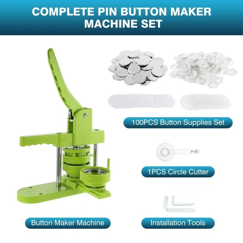 Rozet Pin Düğme Yapma Makinesi - Button Badge Blank incelemesi ve fiyatı