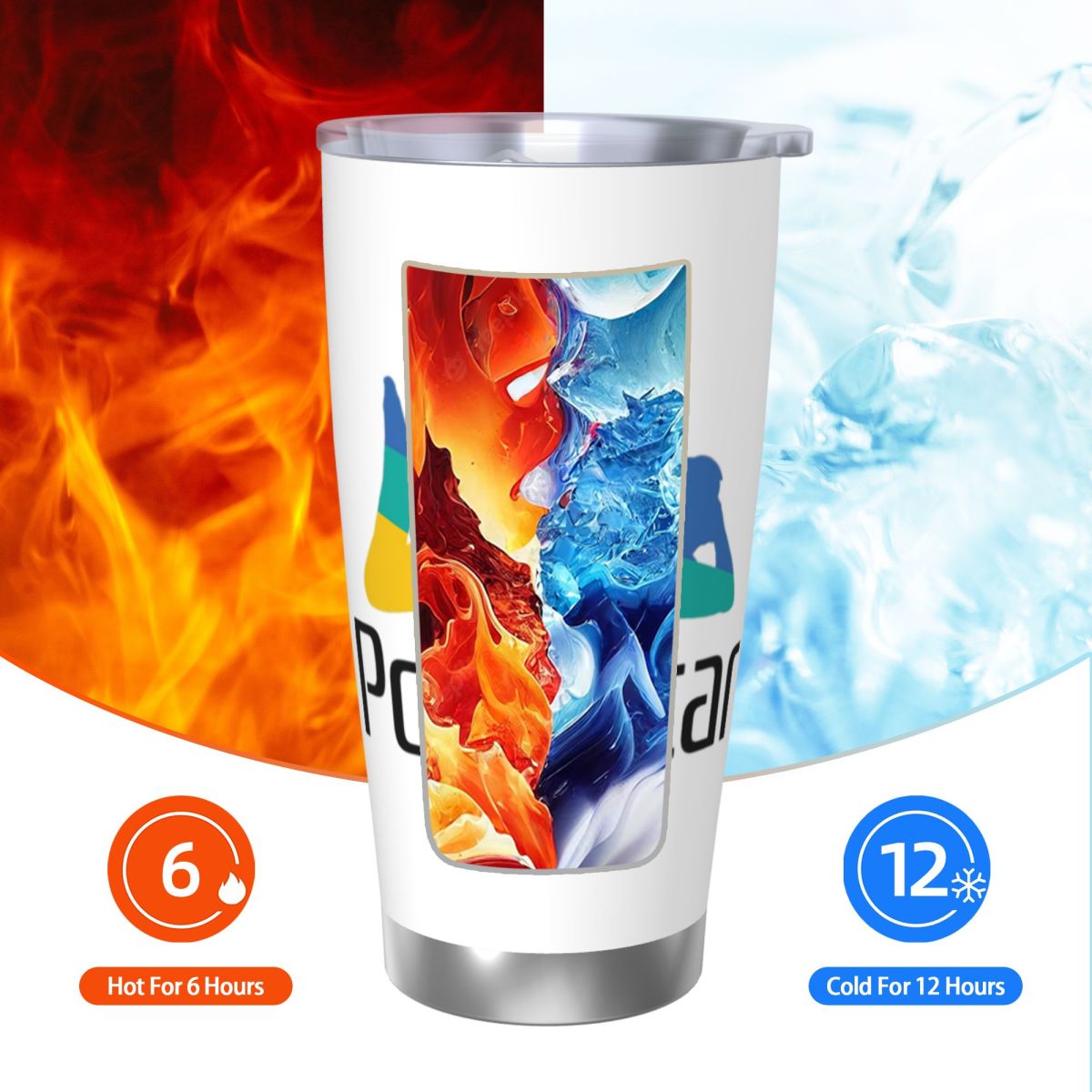 Ps Pron Star Beyaz Paslanmaz Ç - Tumbler 20Oz White incelemesi ve fiyatı