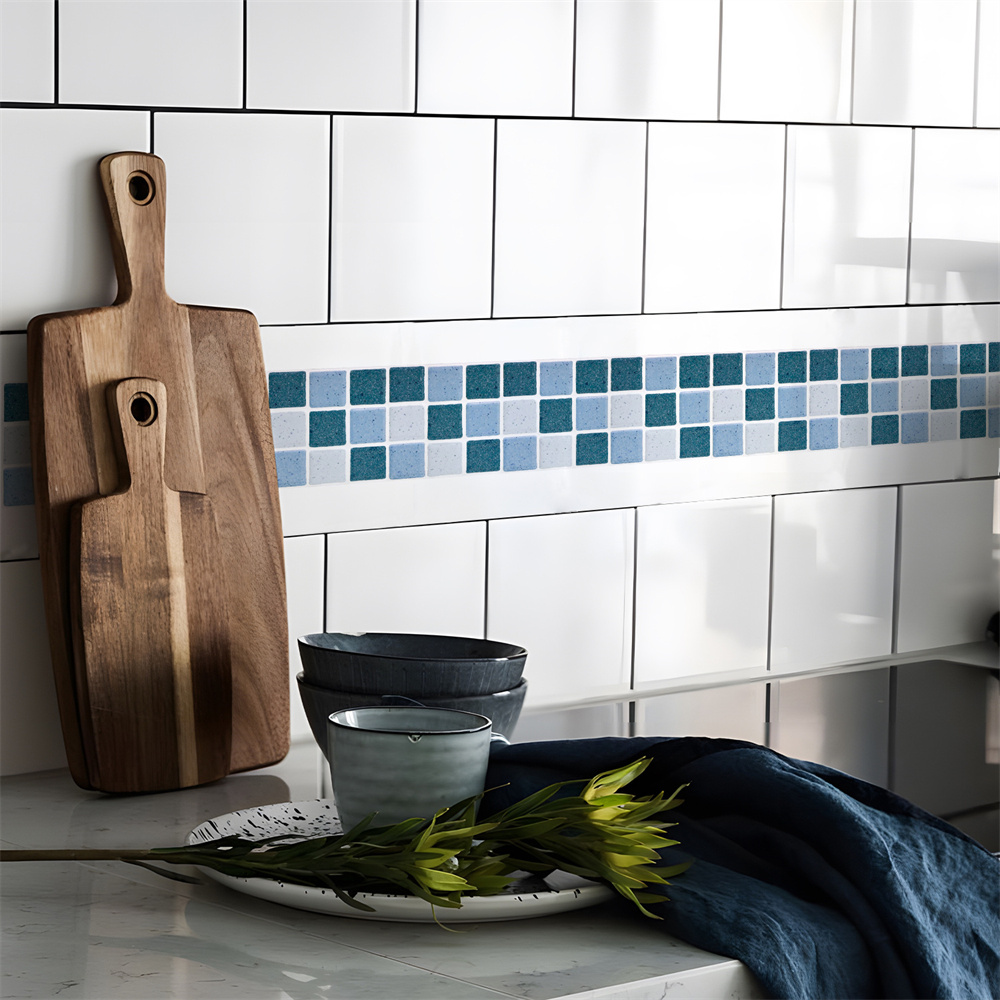 Mavi mozaik kendinden yapışkan - Ceramic Tile Blank incelemesi ve fiyatı