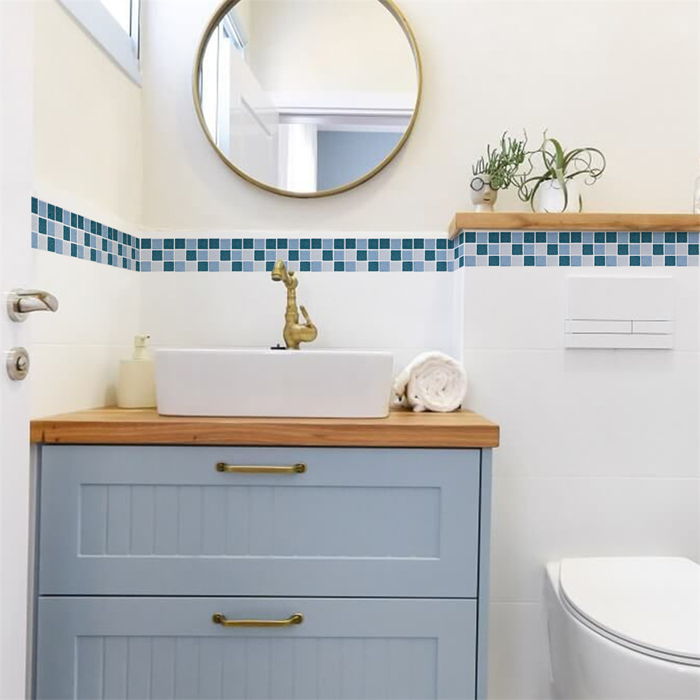 Mavi mozaik kendinden yapışkan - Ceramic Tile Blank incelemesi ve fiyatı