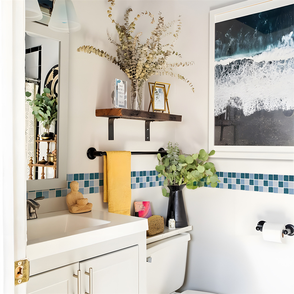 Mavi mozaik kendinden yapışkan - Ceramic Tile Blank incelemesi ve fiyatı