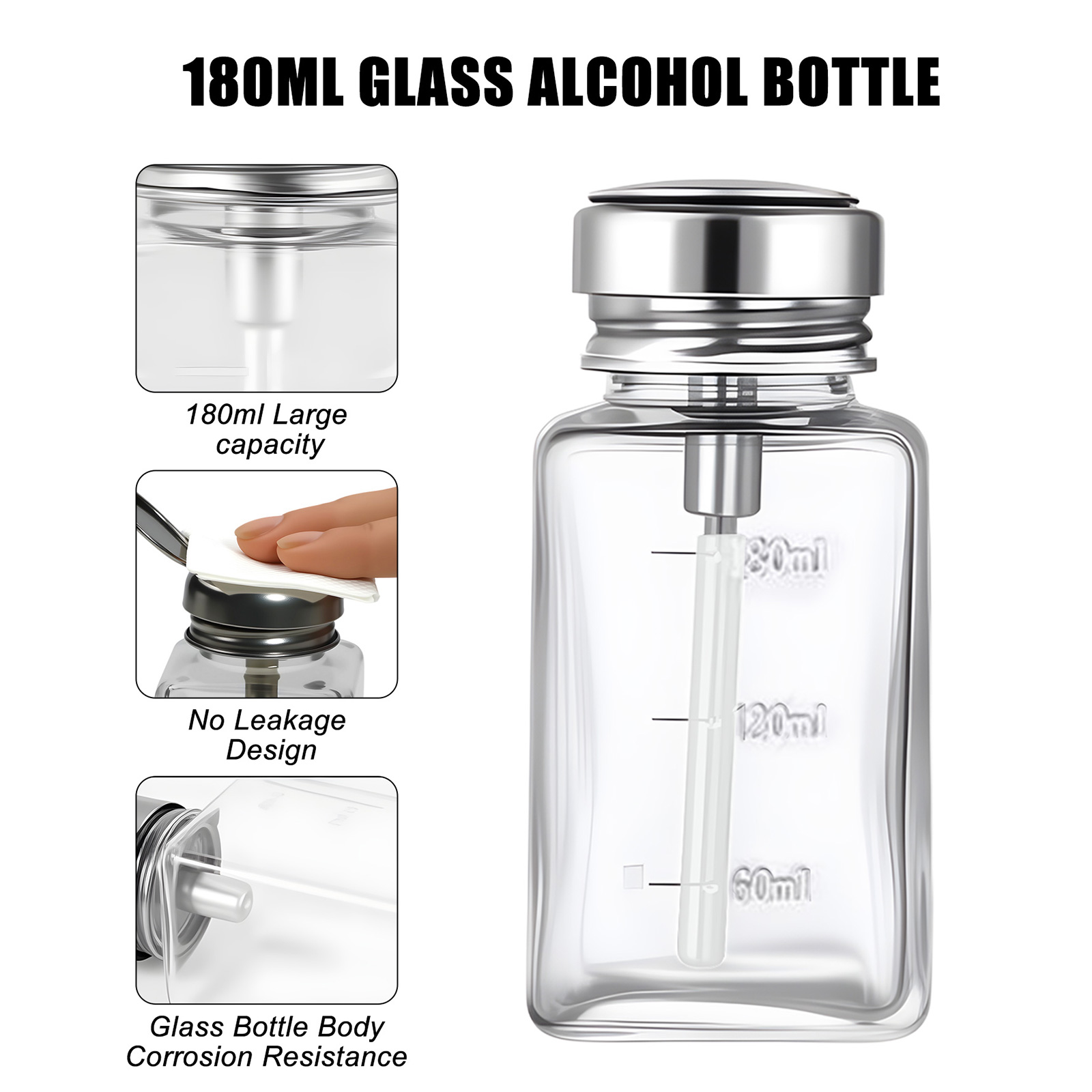 180ml Tırnak Cam Şişe Pres Hun - Water Bottle Blank incelemesi ve fiyatı