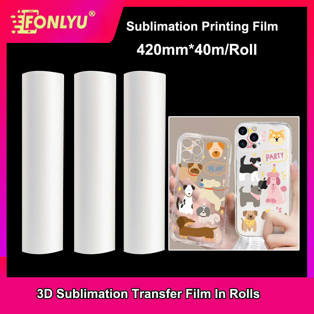 FONLYU 420mm*40mm Rulo 3D Sübl - Phone Case Blank Print incelemesi ve fiyatı