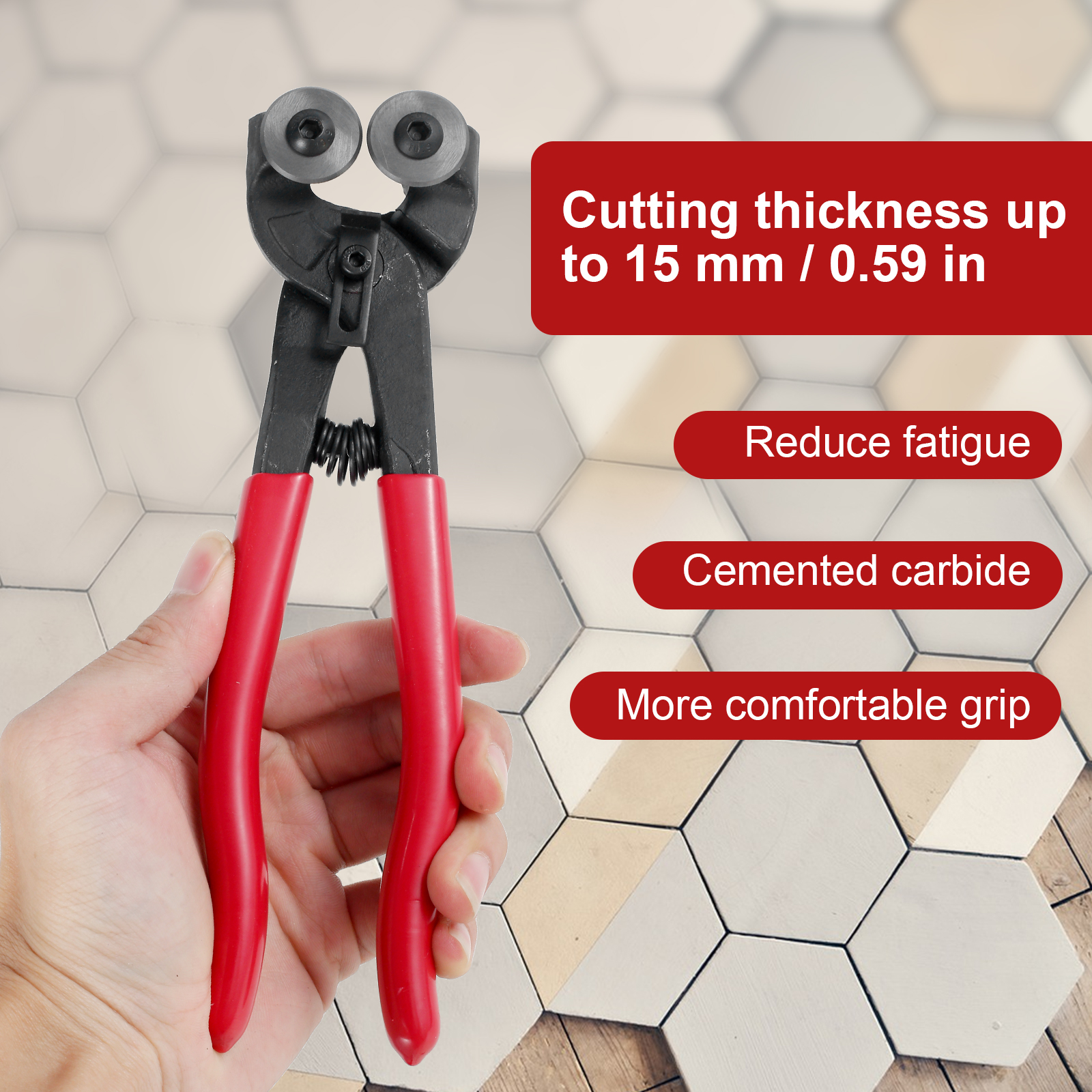 1/2 adet kiremit pense mozaik  - Ceramic Tile Blank incelemesi ve fiyatı