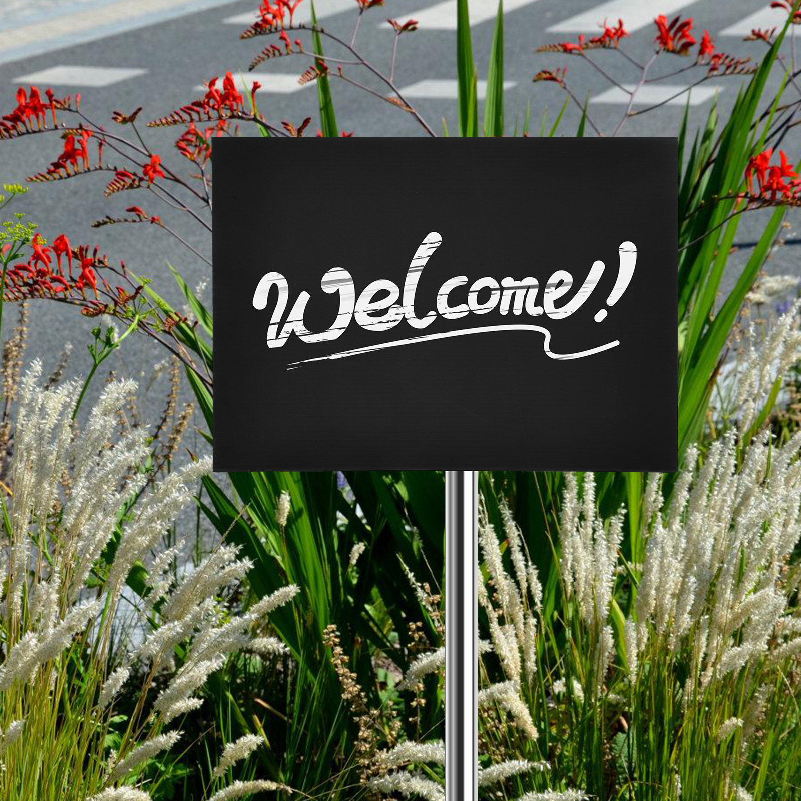 2 Adet Profesyonel Siyah Boş B - Yard Sign Blank incelemesi ve fiyatı