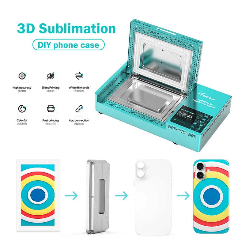 2026 TuoLi Üretici Sıcak Pres  - Phone Case Blank Print incelemesi ve fiyatı