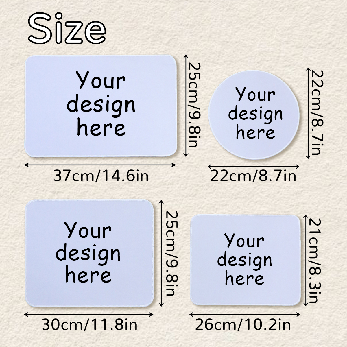 Özel Logolu Mouse Pad, Kişisel - Mouse Pad Blank Sublimation incelemesi ve fiyatı