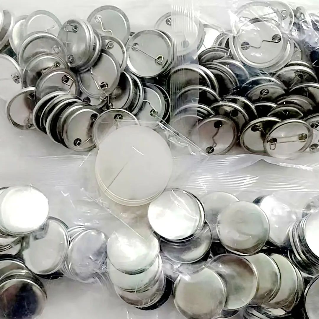 1000 adet 25mm/32mm/37mm metal - Button Badge Blank incelemesi ve fiyatı