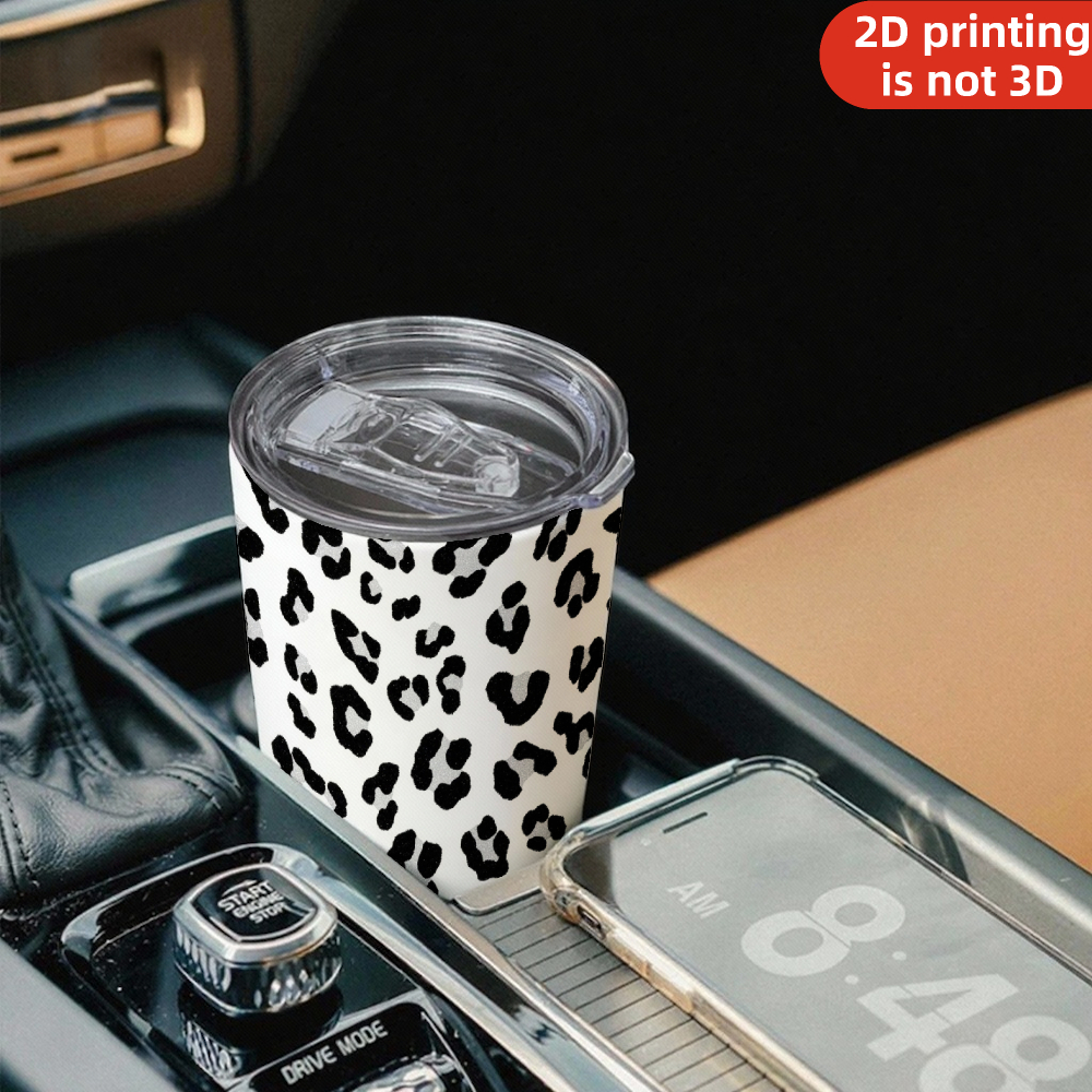 20oz Siyah Gümüş Simli Leopar  - Tumbler 20Oz White incelemesi ve fiyatı