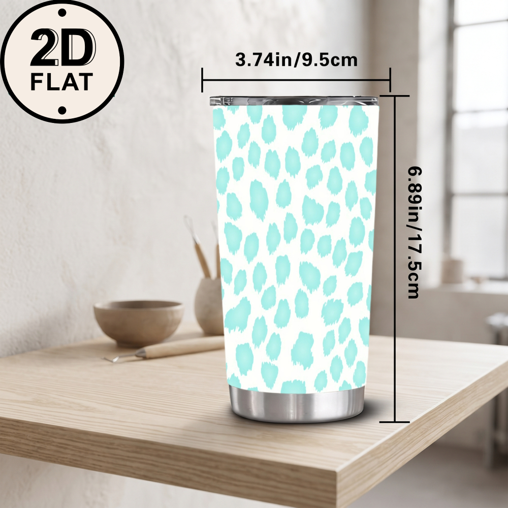 20oz Nane Yeşili Suluboya Leop - Tumbler 20Oz White incelemesi ve fiyatı