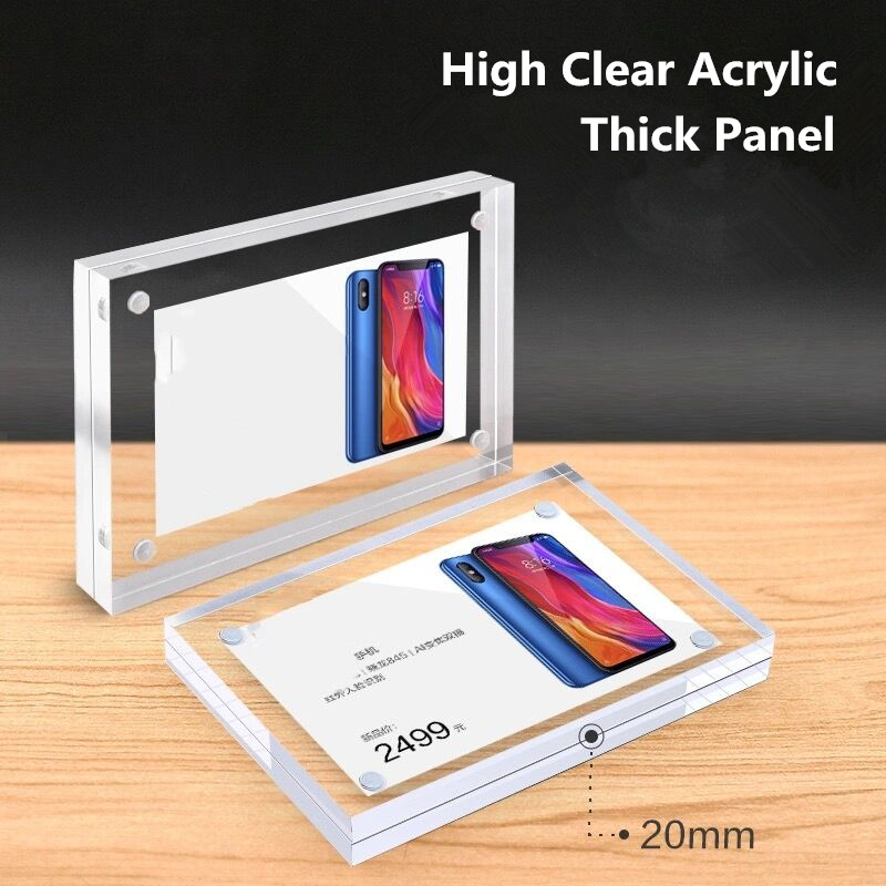 5 adet 90x55mm manyetik akrili - Photo Acrylic Block incelemesi ve fiyatı