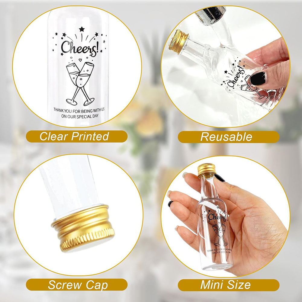 50'li Paket Mini İçki Şişeleri - Water Bottle Blank incelemesi ve fiyatı