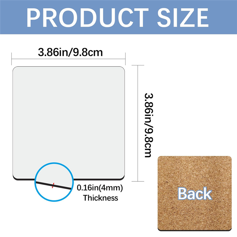 HGHO Süblimasyon Araba Bardak  - Coaster Sublimation Blank incelemesi ve fiyatı