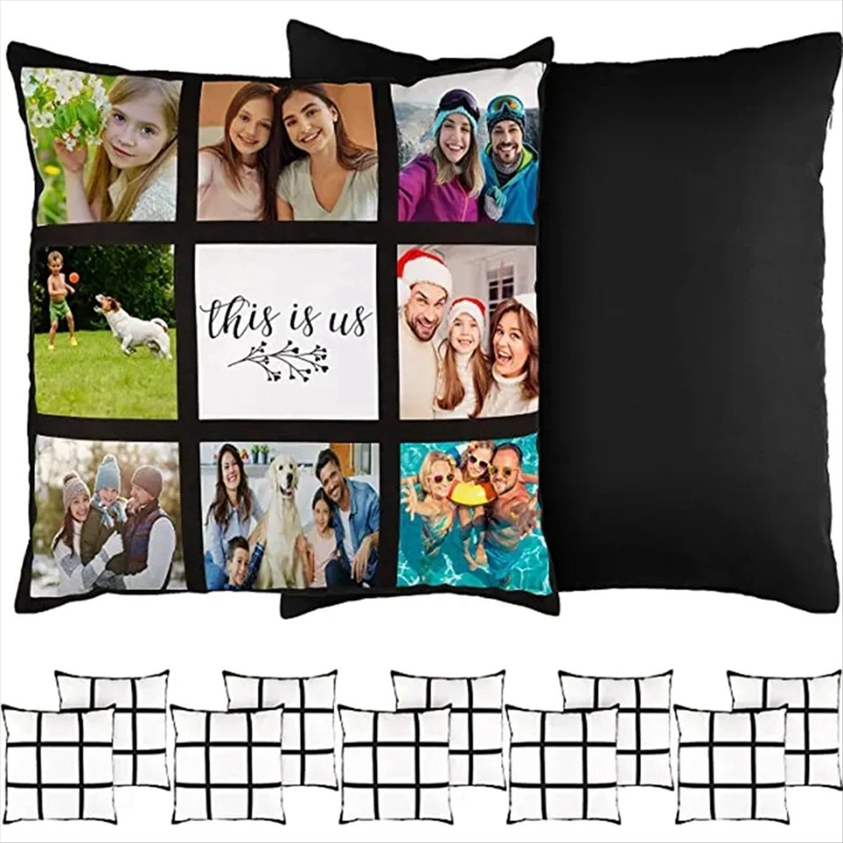 ABNH 6 Adet Süblimasyon Boş Pa - Pillow Cover Sublimation incelemesi ve fiyatı