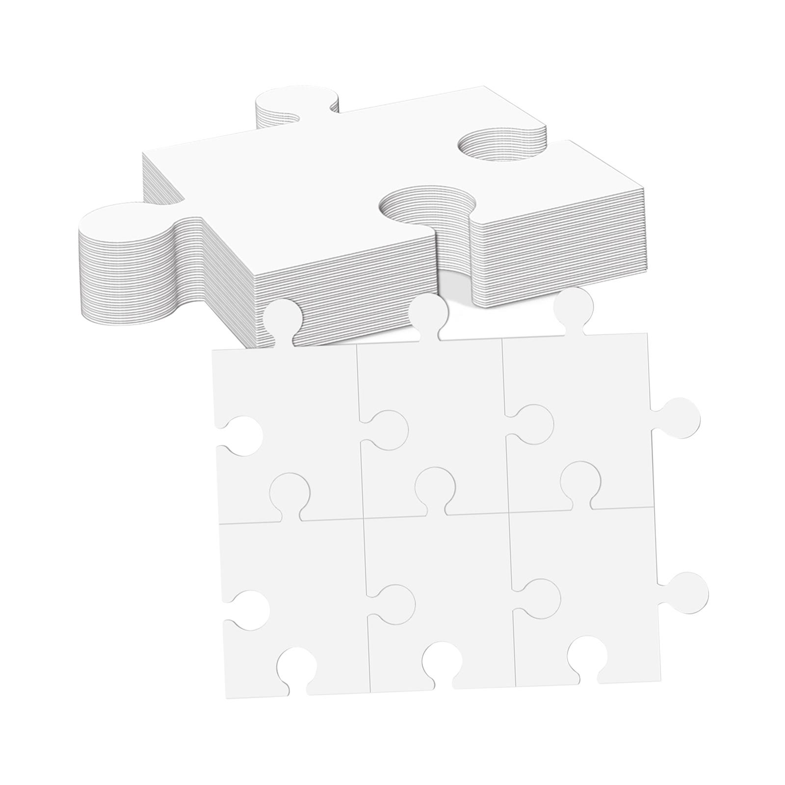 Beyaz Karton Boş Yapbozlar Aks - Puzzle Blank White incelemesi ve fiyatı