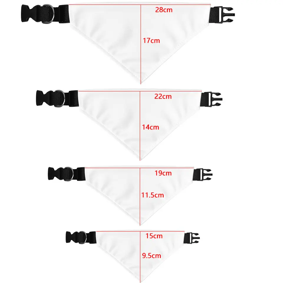 Süblimasyon Beyaz Boş Köpek Ev - Bandana Blank White incelemesi ve fiyatı
