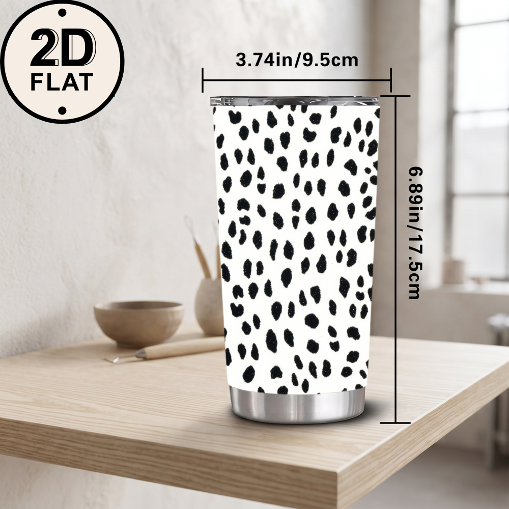 20oz Dalmaçyalı Desenli Paslan - Tumbler 20Oz White incelemesi ve fiyatı