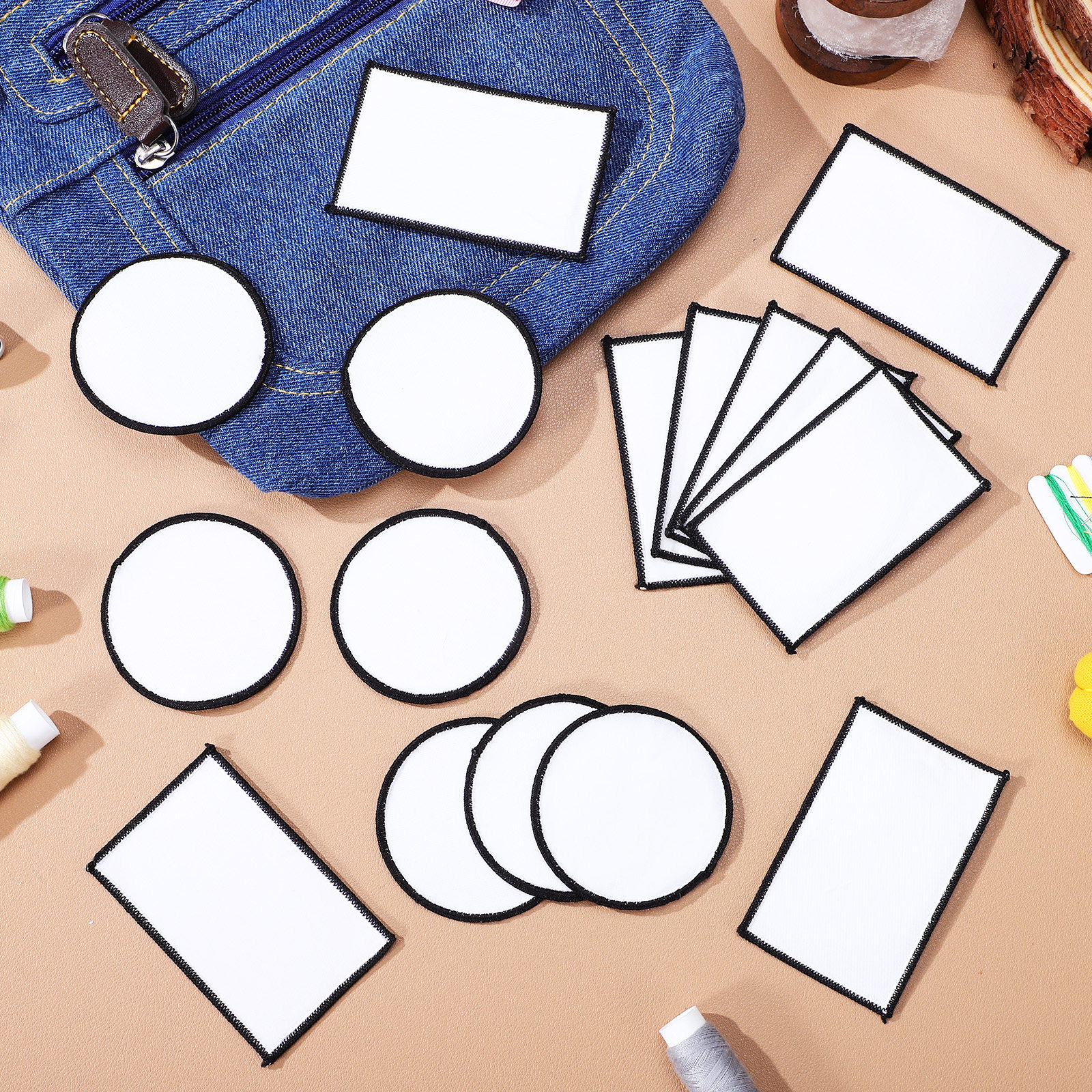 30 Adet Boş Ütülenebilir Yama, - Hat Sublimation Blank incelemesi ve fiyatı