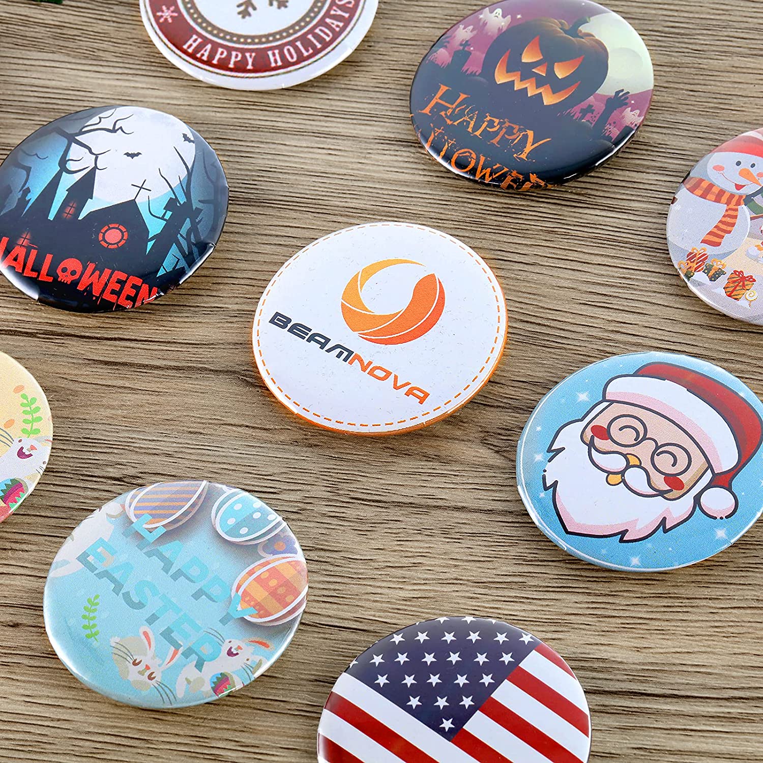 100 adet Metal geri rozet düğm - Button Badge Blank incelemesi ve fiyatı