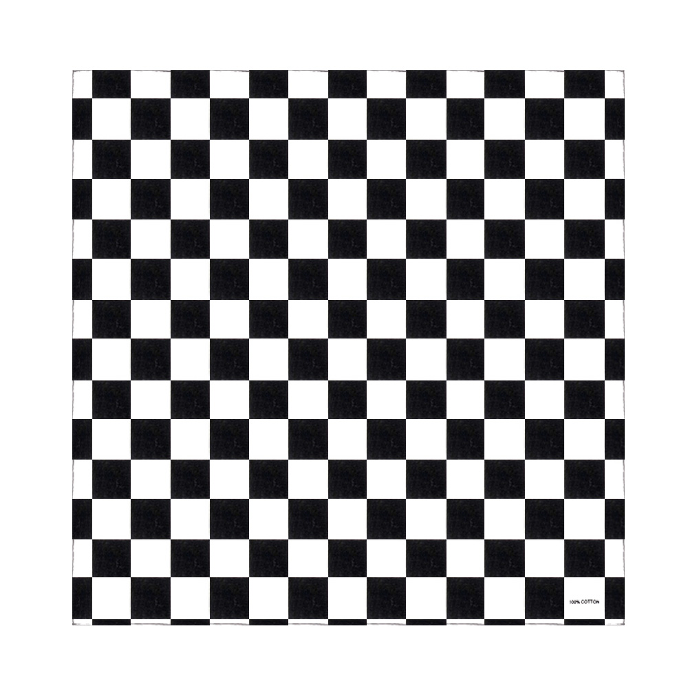 Bandana Damalı Bayrak Otomobil - Bandana Blank White incelemesi ve fiyatı