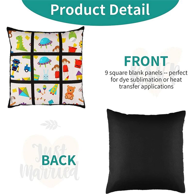ABKJ-6 Adet Süblimasyon Boş Pa - Pillow Cover Sublimation incelemesi ve fiyatı