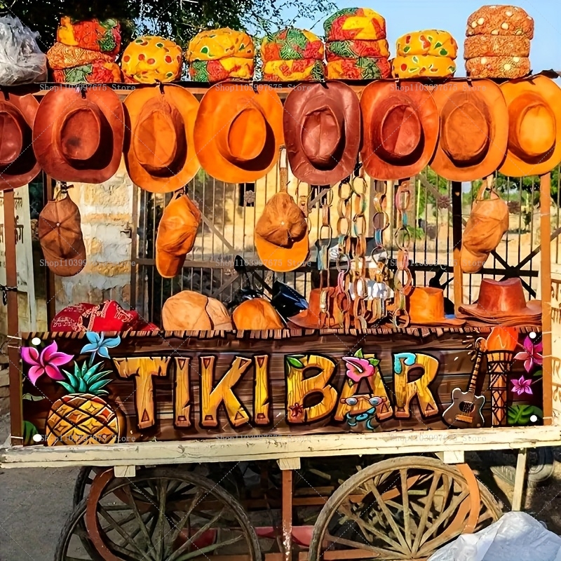 Tiki Bar Banner Tropikal Hawai - Yard Sign Blank incelemesi ve fiyatı
