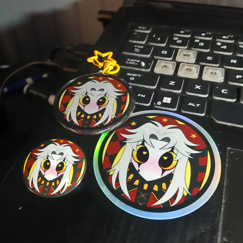 Sevimli Pierrot Palyaço Anime  - Button Badge Blank incelemesi ve fiyatı