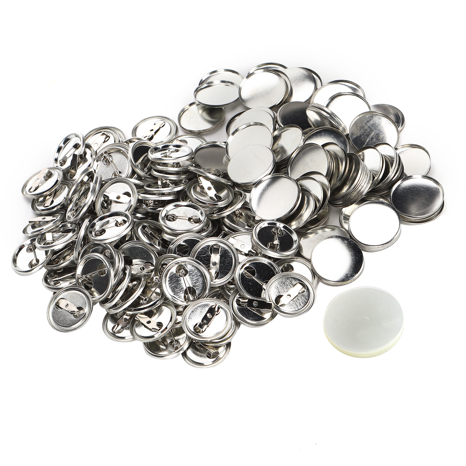 Boş Rozet Düğmesi Yuvarlak Güv - Button Badge Blank incelemesi ve fiyatı